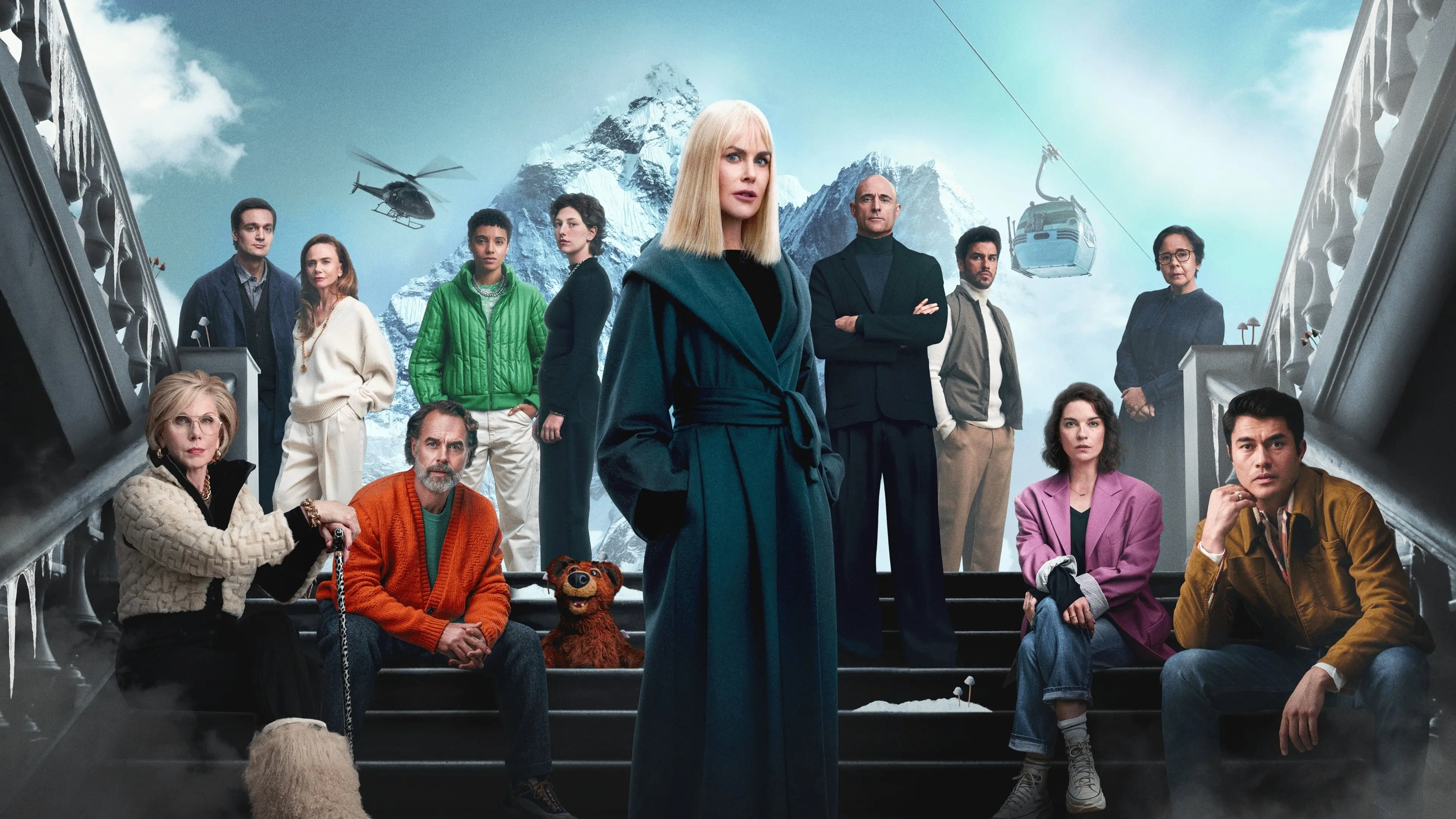 Nine Perfect Strangers backdrop