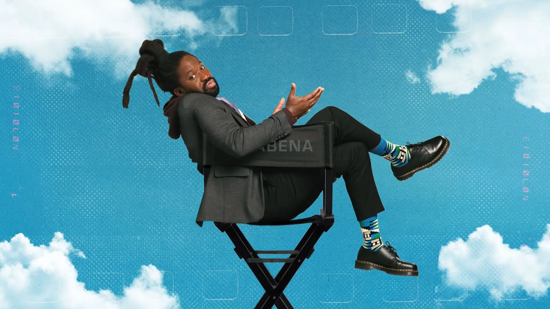 Dreaming Whilst Black backdrop