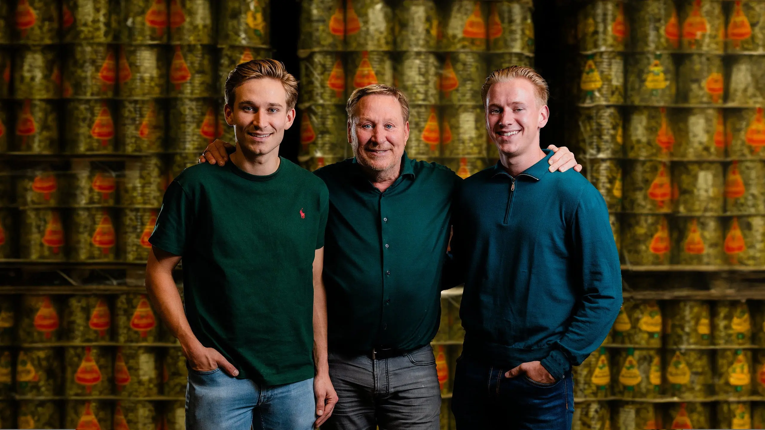 The Gherkin King backdrop