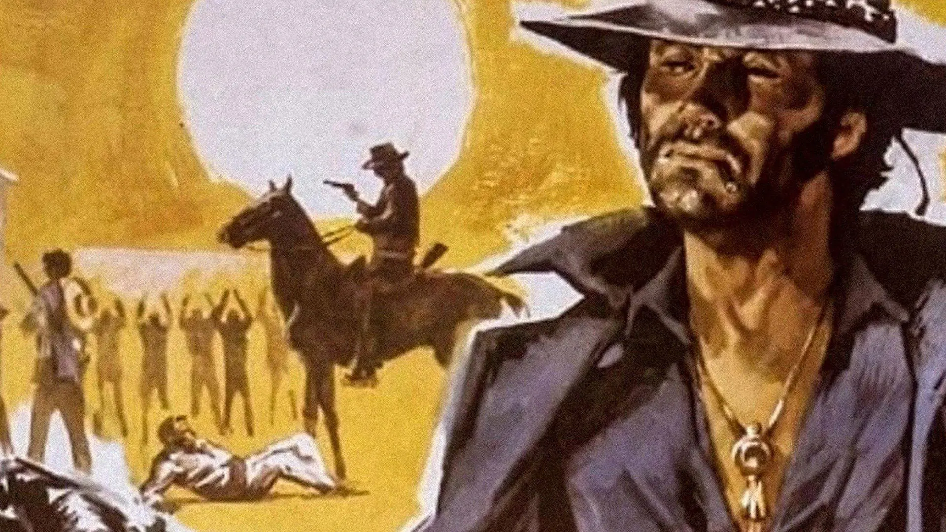 Too Much Gold for One Gringo backdrop