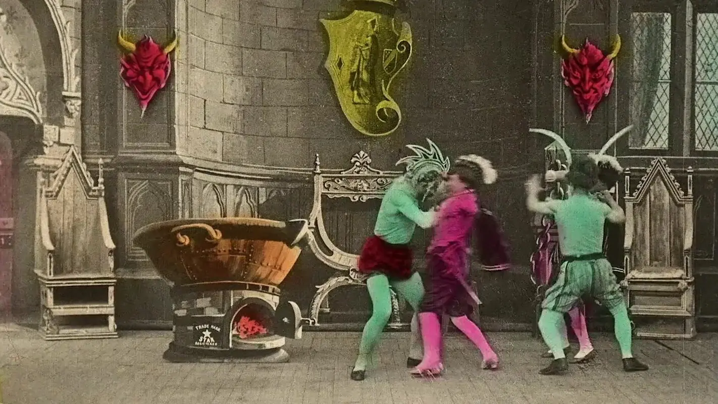 The Infernal Cauldron backdrop