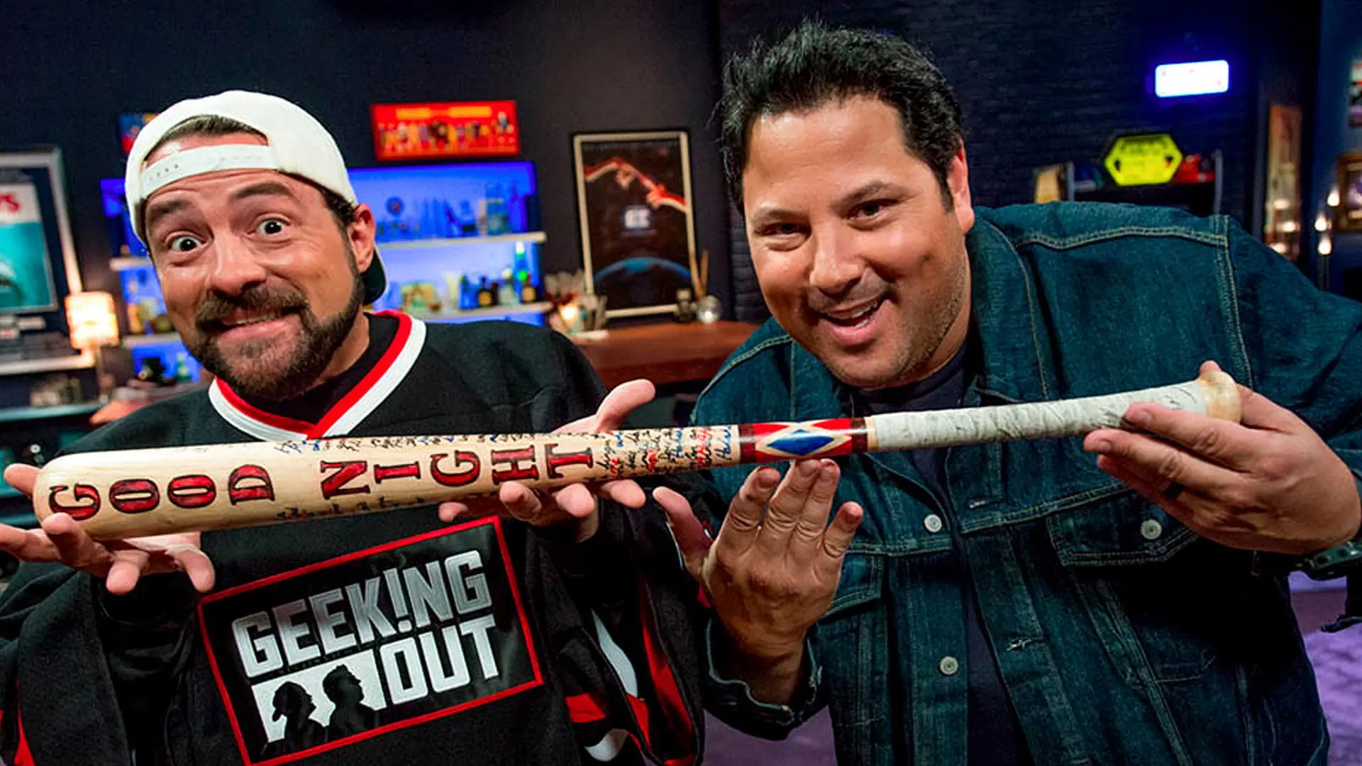 Geeking Out backdrop