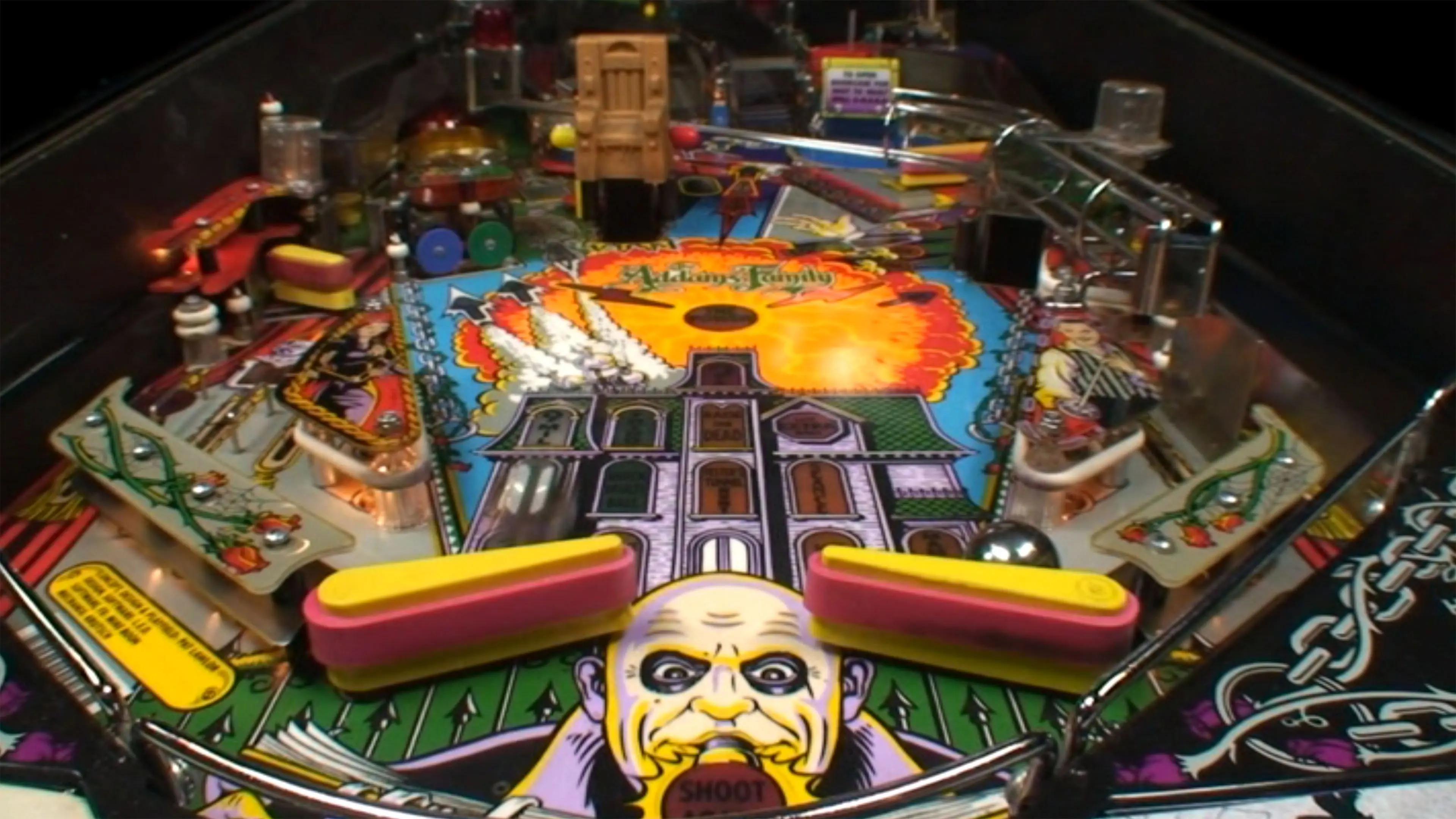 Pinball 101 backdrop